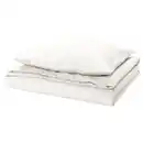 Bild 1 von PILTANDVINGE Bettwäsche-Set, 2-teilig, weiß, 140x200/80x80 cm