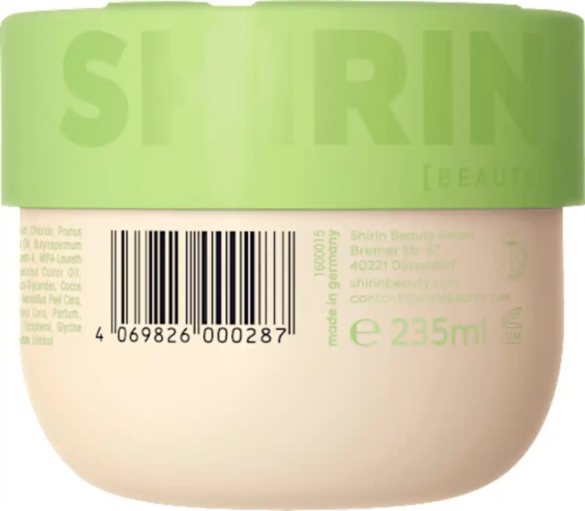 Bild 2 von SHIRIN BEAUTY Körperbutter Mango Matcha Latte, 235 ml