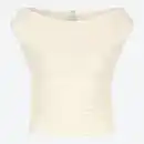 Bild 2 von Damen-T-Shirt mit Crepe-Struktur