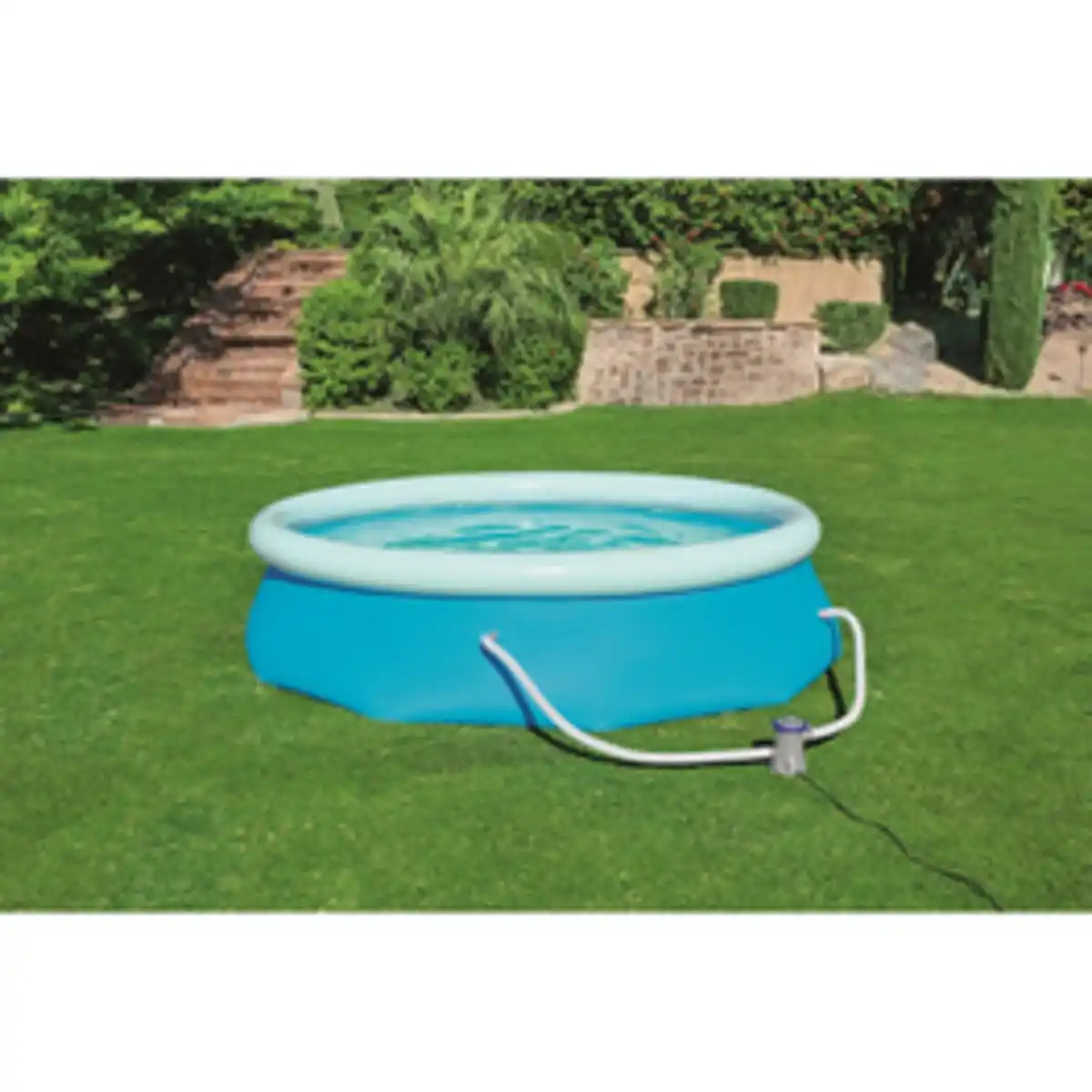 Bild 4 von BESTWAY Rundpool »Fast Set™«, grau, ØxH: 305 x 76 cm