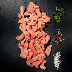Gut Langenhof Hähnchen Oberkeulen Geschnetzeltes XXL