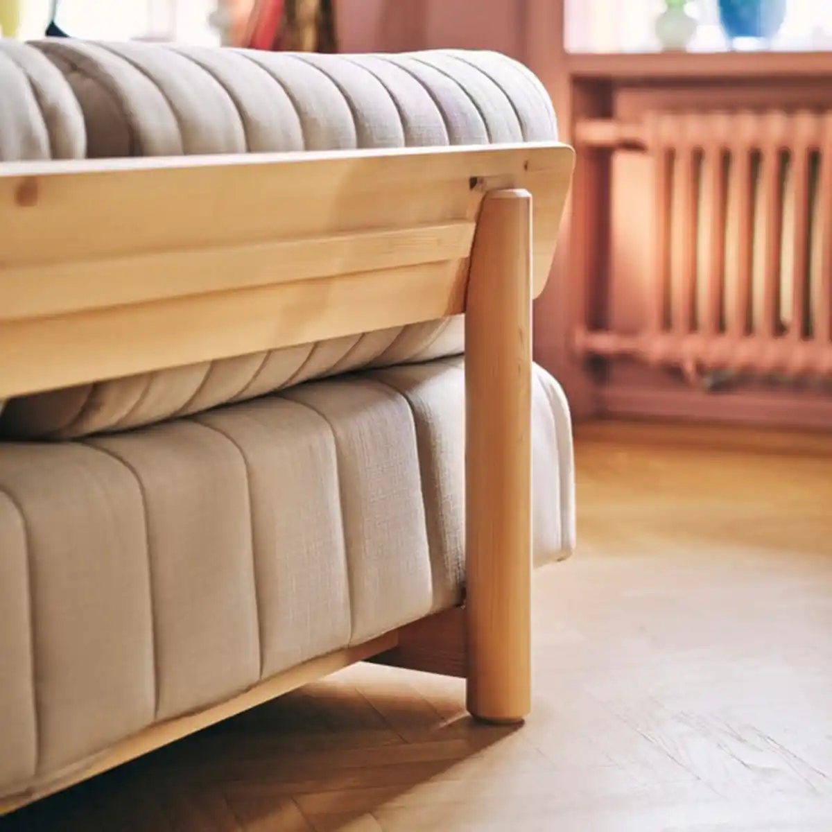 Bild 4 von IKEA PS 2026 3er-Bettsofa, Skiftebo helles Graubeige