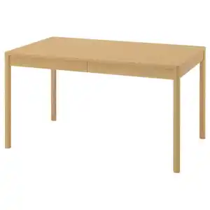 TONSTAD Ausziehtisch, Eichenfurnier, 140/196x85 cm