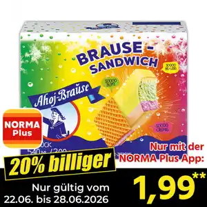 Ahoj-Brause Brause Becher / Saure Stangen / Brause Sandwich