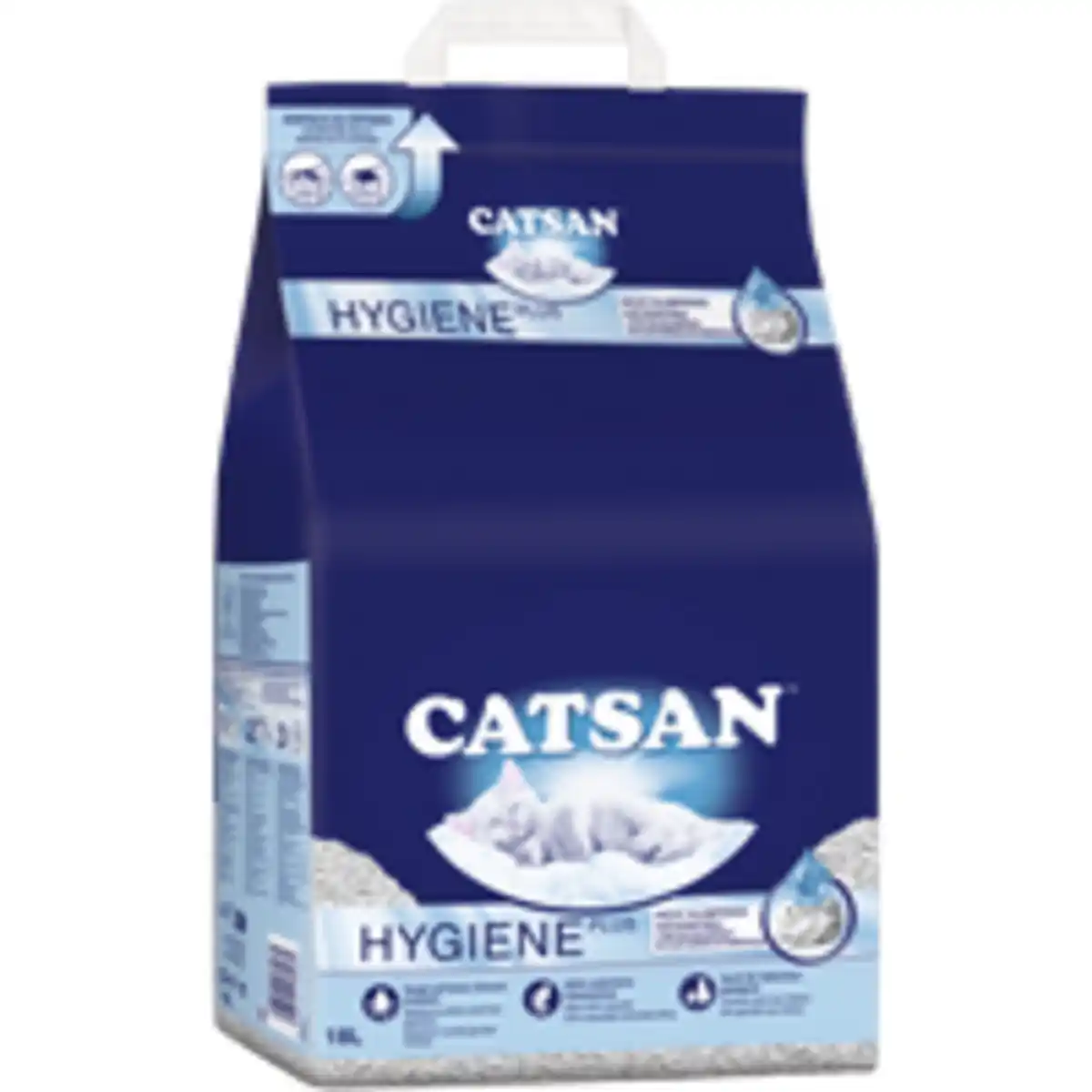 Bild 2 von Hygiene Plus Katzenstreu 18l - 2er Set