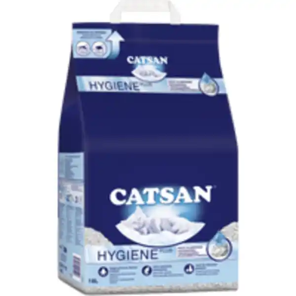 Bild 2 von Hygiene Plus Katzenstreu 18l - 2er Set