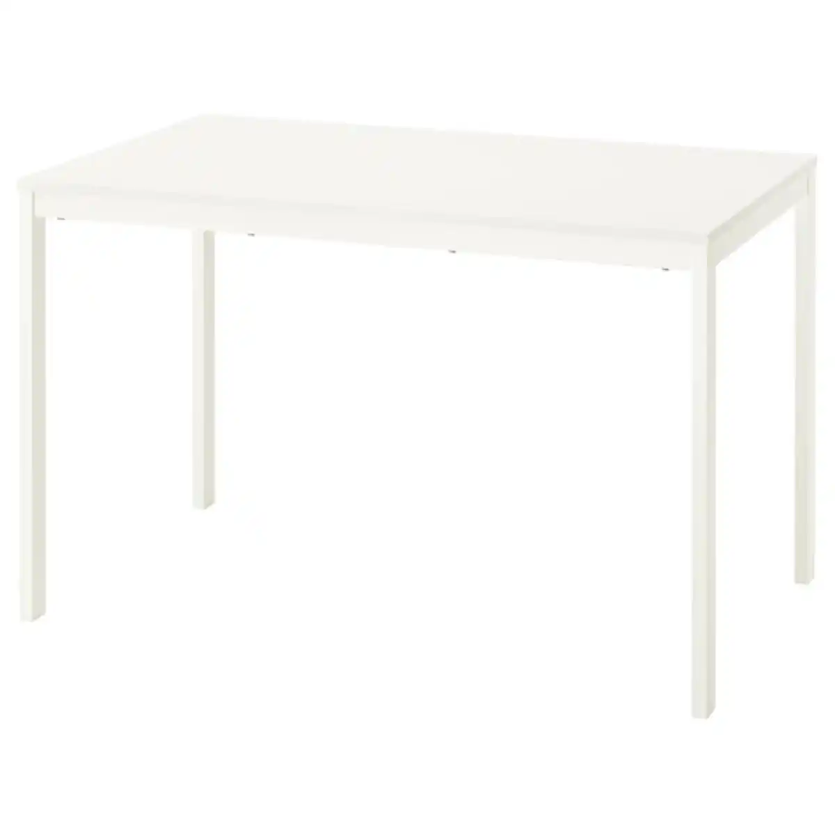 Bild 1 von VIHALS Ausziehtisch, weiß, 120/180x74 cm