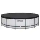 Bild 2 von BESTWAY Pool, Komplett-Set mit Filterpumpe Ø 427 x 107 cm, lichtgrau, rund