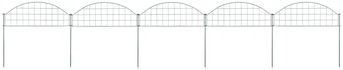 Bild 1 von Zaun 5er Set, ca. 773 x 265 mm - Grün