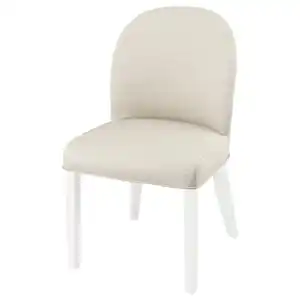 ROSENTORP Stuhl, Kilanda hellbeige/weiß