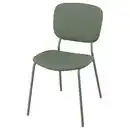 Bild 1 von VIHALS Stuhl, grün/Tibbleby graugrün