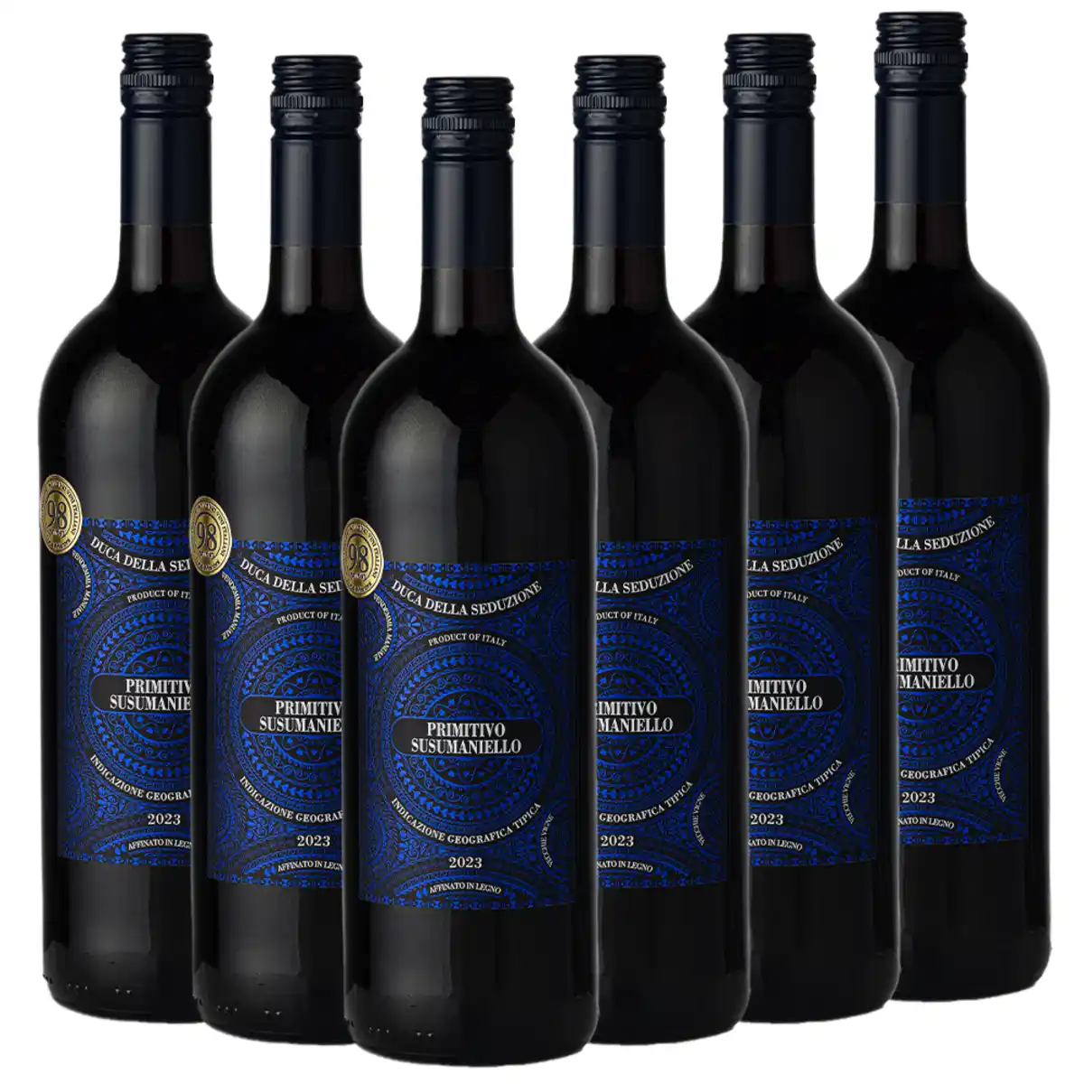 Bild 1 von Primitivo Susumaniello Salento IGT - Italien, halbtrocken, 98 LM Punkte +33% gratis - 6er Karton