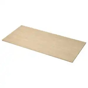 PINNARP Maßarbeitsplatte, Esche/Furnier, 45.1-63.5x3.8 cm
