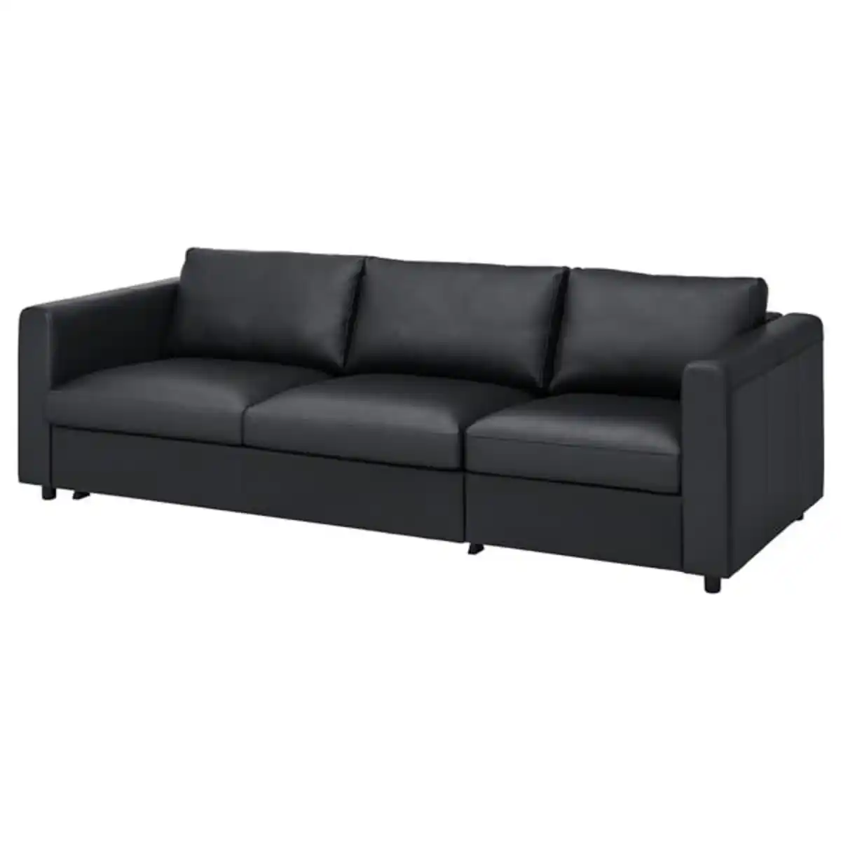 Bild 1 von VIMLE 3er-Bettsofa, Grann/Bomstad schwarz