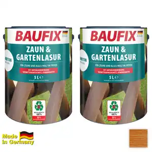 Zaun- und Gartenlasur, Teak - 2er-Set