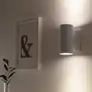 Bild 2 von NYMÅNE Wandfluter/Leseleuchte Festinstall, weiß