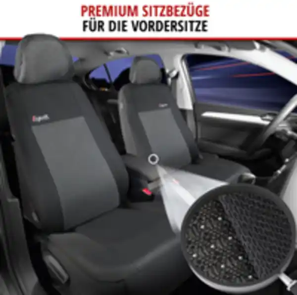 Bild 2 von Autositzbezug Esprit Coll. Premium Zipp-It - schwarz