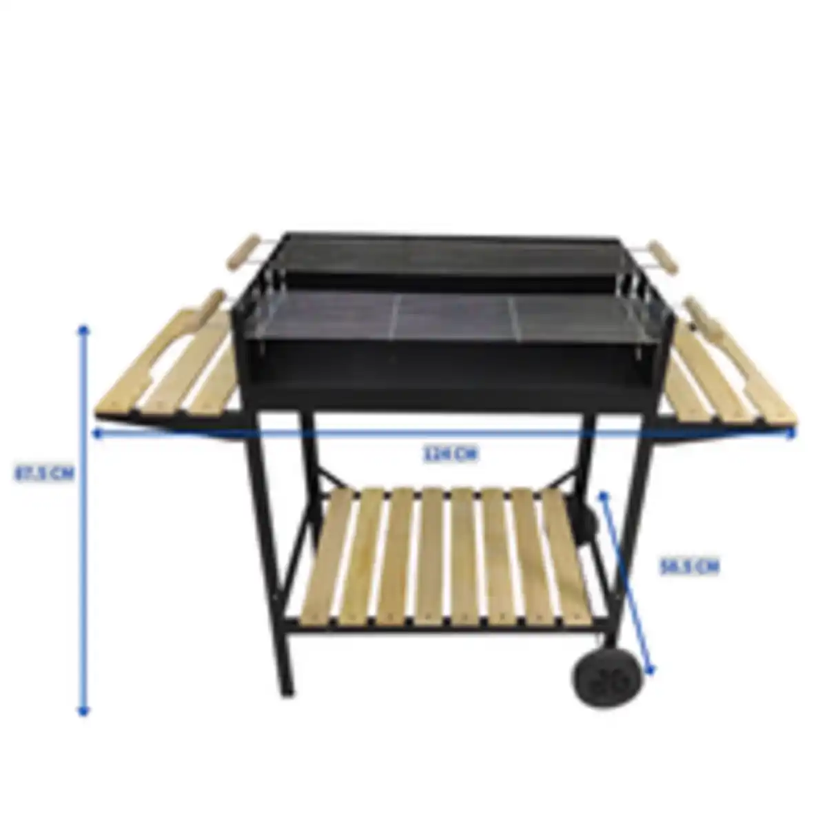 Bild 4 von Holzkohle BBQ Grill, ca. 126 x 50 cm 