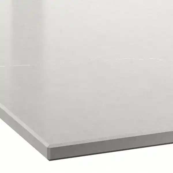 Bild 2 von LOCKEBO Maßarbeitsplatte, helles Graubeige marmoriert/Glaskomposit, 1 m²x2.0 cm