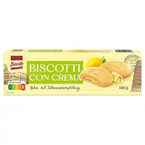 BISCOTTO Creme gefüllte Biscuits 150 g, Zitrone