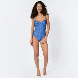 Damen-Badeanzug mit Allover-Print