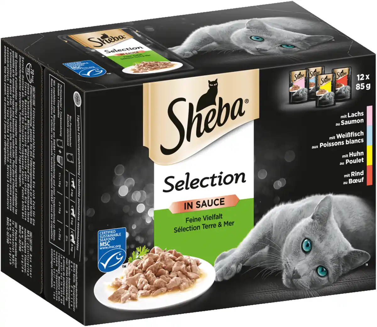 Bild 1 von Portionsbeutel Multipack Selection in Sauce Feine Vielfalt 12 x 85g