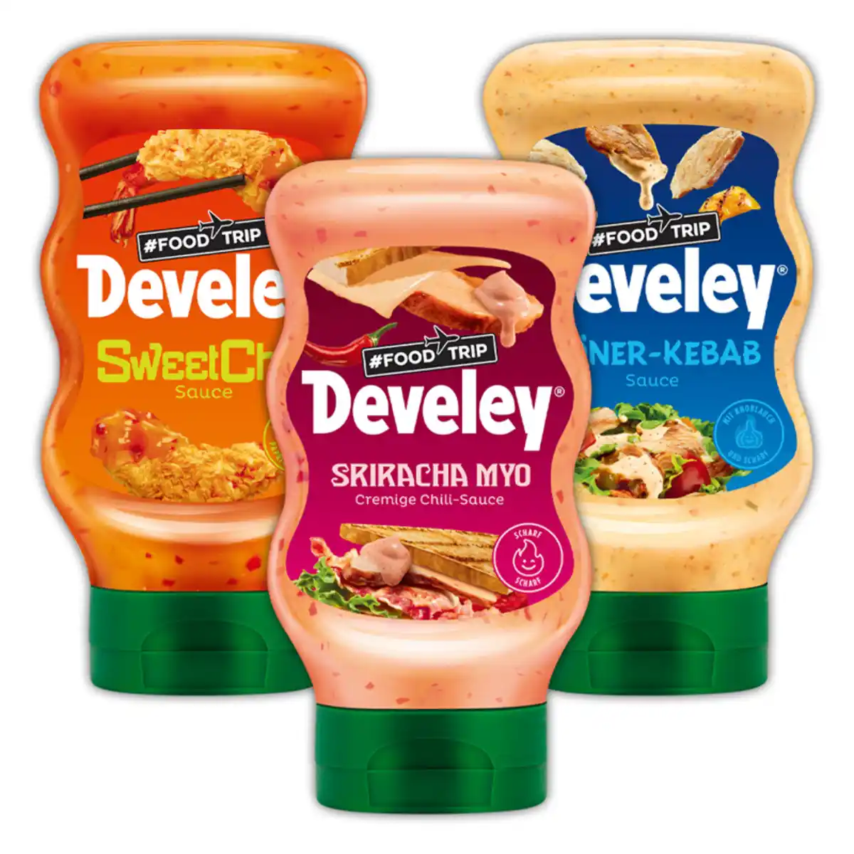 Bild 1 von develey Food Trip Saucen