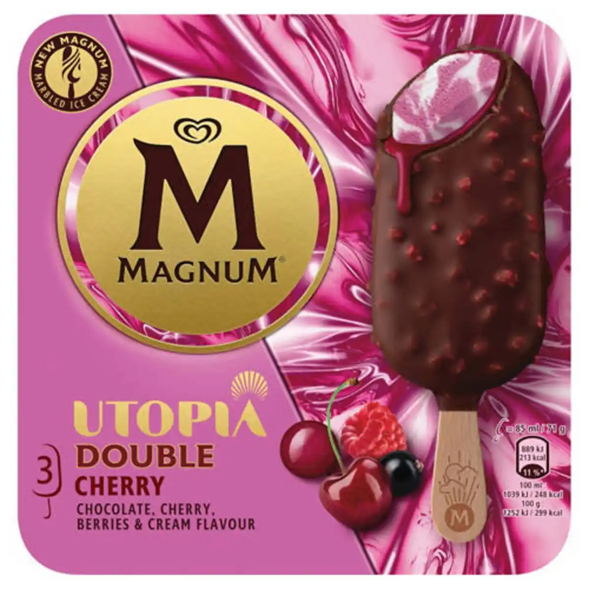 Bild 1 von MAGNUM Mini, Utopia Double Cherry 255 ml