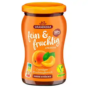 GRANDESSA Fruchtaufstrich Fein & Fruchtig 300 g, Aprikose