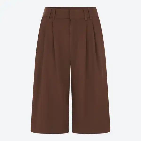 Bild 2 von Damen-Bermuda-Shorts mit Bundfalten