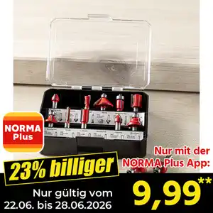 Kraft Werkzeuge Fräsbit-Set 12-tlg.
