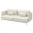 Bild 3 von SÖDERHAMN 3er-Bettsofa, Gunnared beige