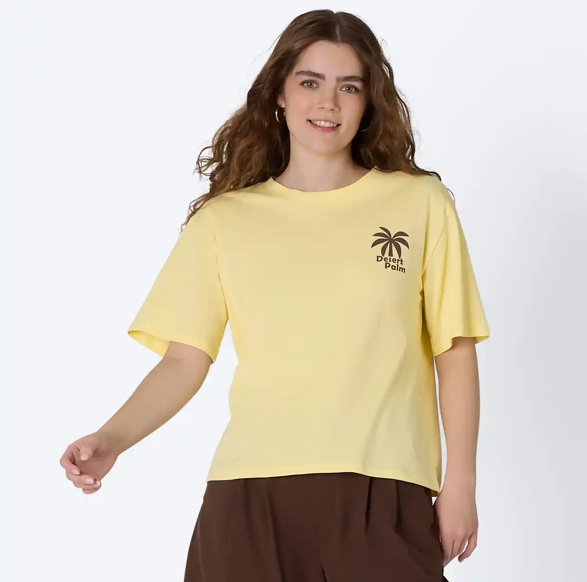 Bild 1 von Damen-T-Shirt mit Front- und Rückenprint