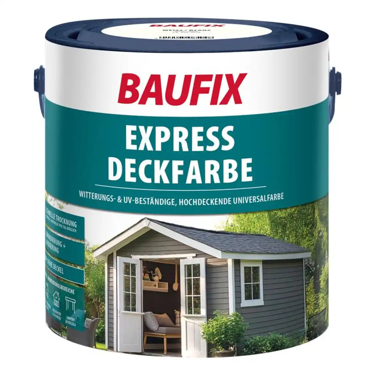 Bild 1 von 2in1 Express Deckfarbe 2,5 L weiß