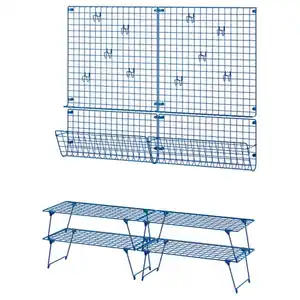 GREJIG Flurmöbel, 8-tlg., blau