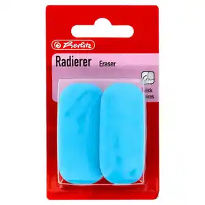 HERLITZ Schreibwaren, Radiergummi, Blau
