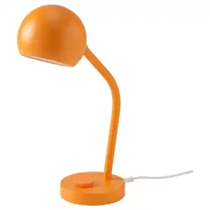 KORVSNÖRE Schreibtischleuchte, LED, dimmbar/orange