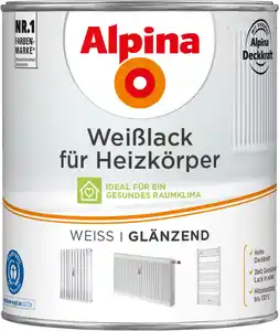 Alpina Heizkörperlack weiß