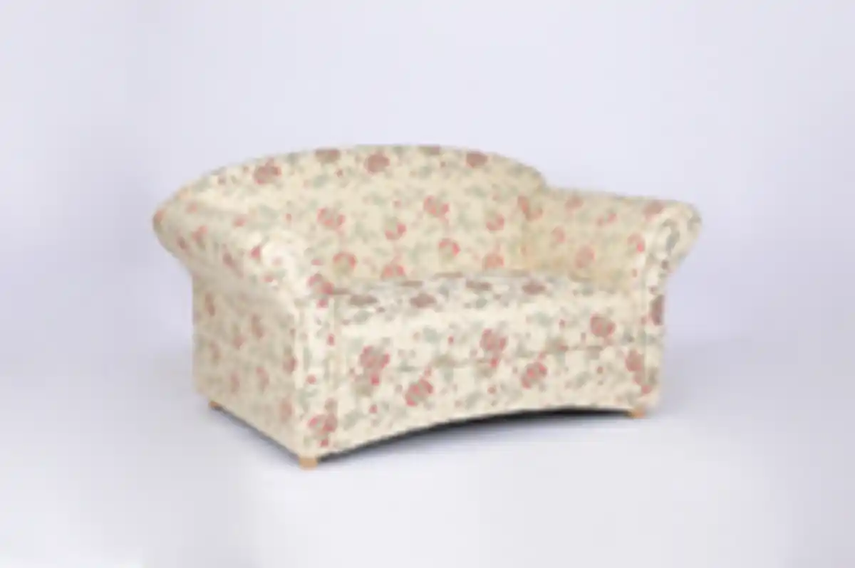 Bild 3 von 2-Sitzer Sofa Loretta, ca. 153 x 83 x 85 cm – Blumenmuster