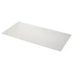 LOCKEBO Maßarbeitsplatte, hellbeige Kalksteinmuster/Glaskomposit, 1 m²x2.0 cm