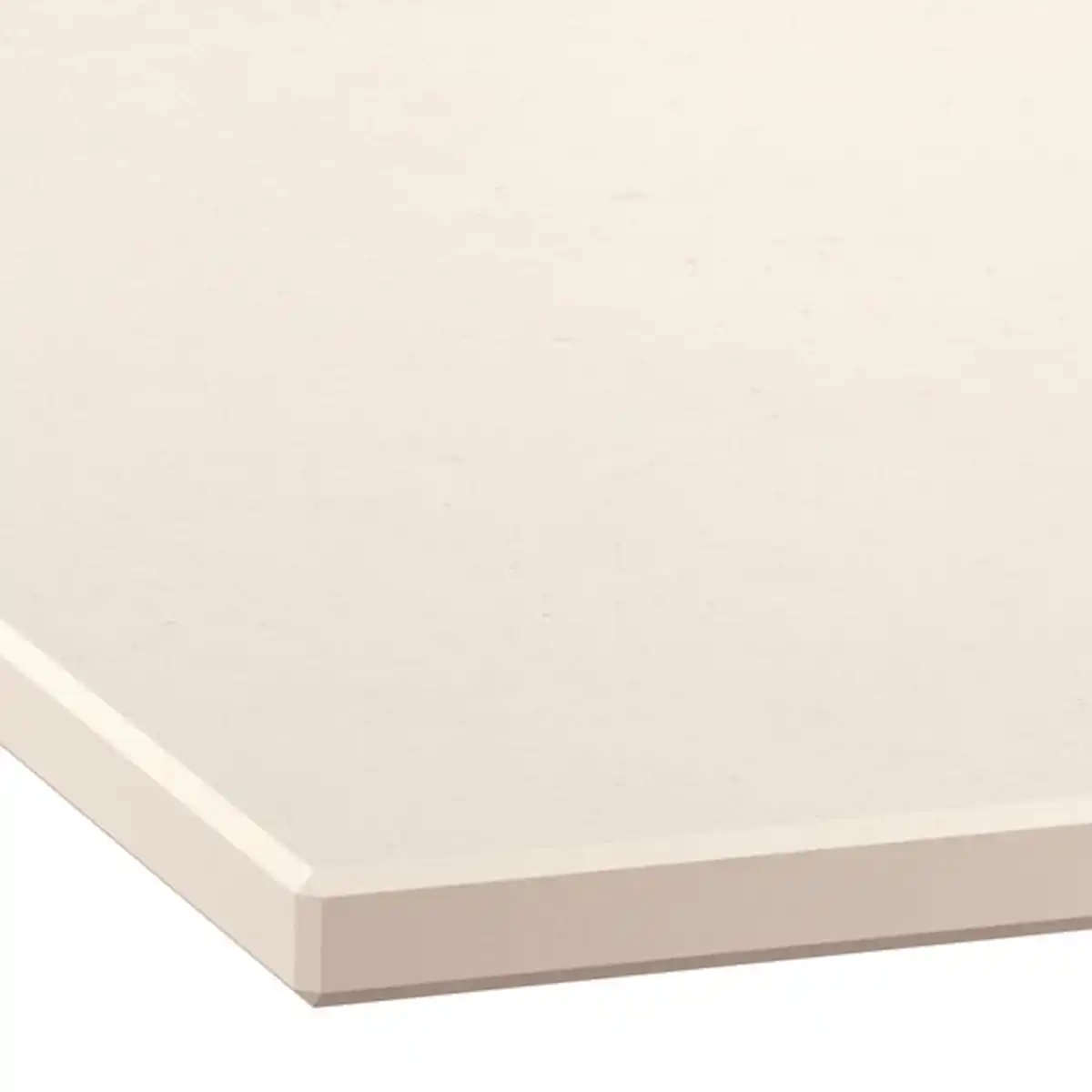 Bild 2 von MÖCKLARP Maßarbeitsplatte, mattiert elfenbeinweiß/Steinmuster Porzellankomposit, 1 m²x2.0 cm