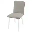 Bild 1 von TONSTAD Stuhl, Viarp beige/braun/elfenbeinweiß