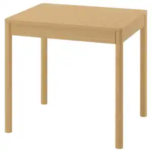 TONSTAD Ausziehtisch, Eichenfurnier, 80/120x70 cm