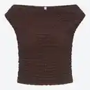 Bild 2 von Damen-T-Shirt mit Crepe-Struktur