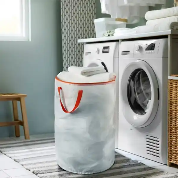 Bild 2 von PÄRKLA Wäschesack, weiß, 70 l