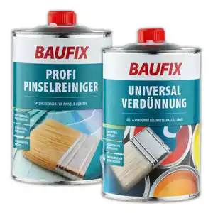 Baufix Pinselreiniger oder Nitro-Universalverdünner