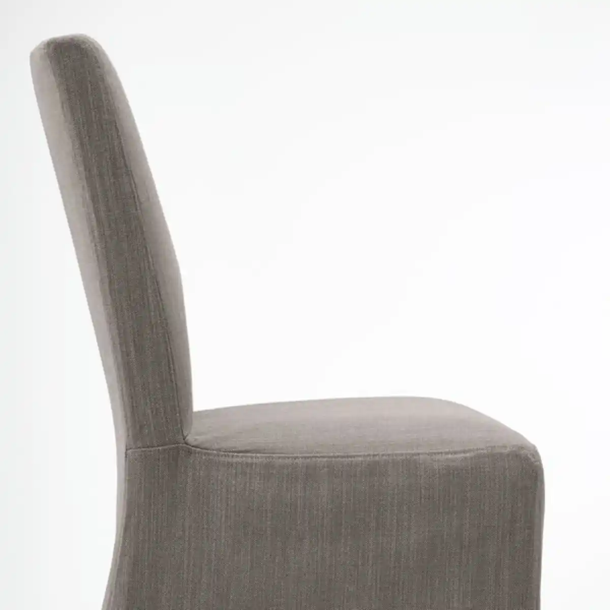 Bild 4 von BERGMUND Stuhl mit halblangem Bezug, schwarz/Nolhaga grau/beige