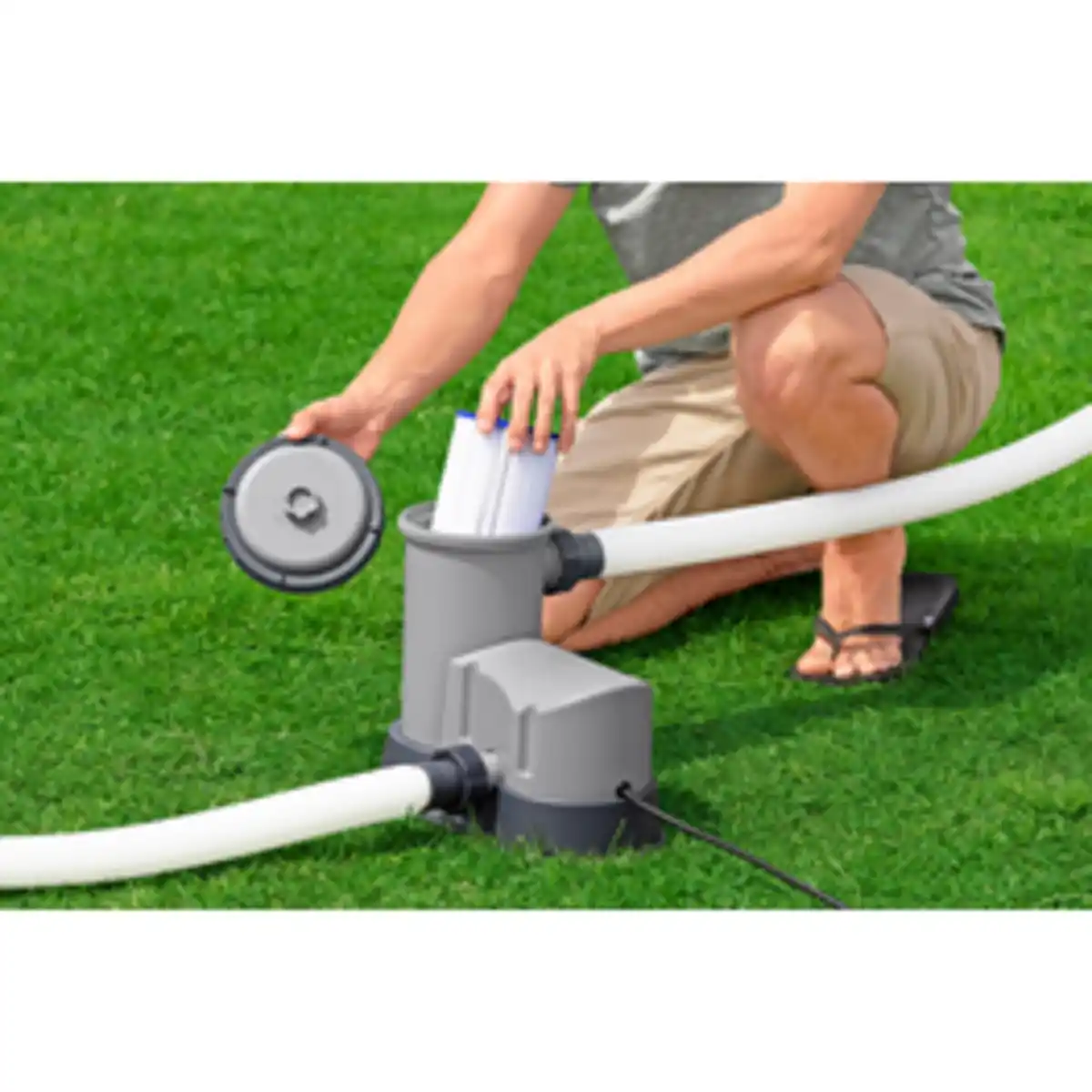 Bild 2 von BESTWAY Pool »Steel Pro MAX™«, BxH: 549 x 122 cm, Aufstellbecken, mit Kartuschenfilteranlage