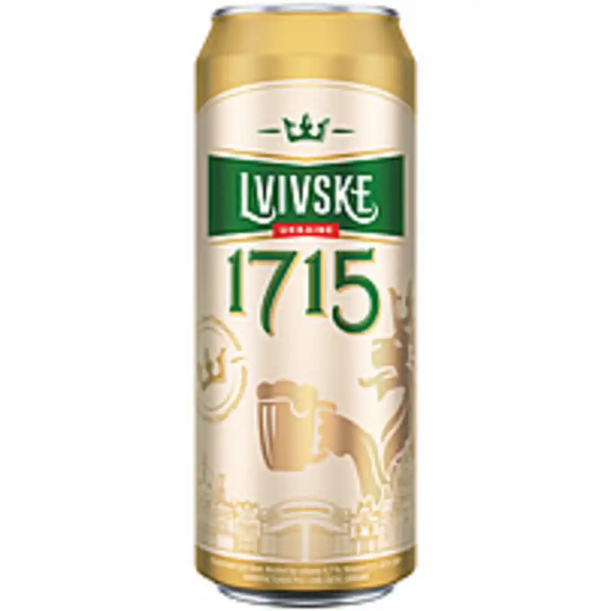 Bild 1 von Ukrainisches Bier " LVIV 1715" hell, pasteurisiert, 4,5% vol...