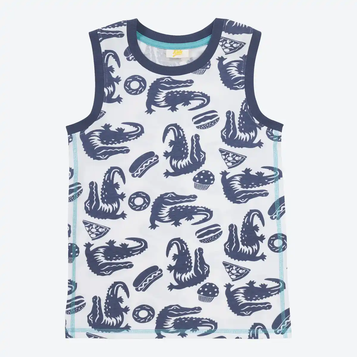 Bild 1 von Kinder-Jungen-Top mit Krokodil-Motiven